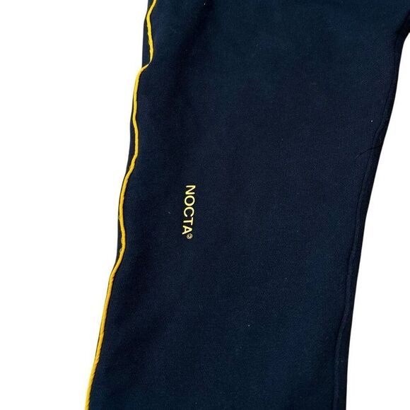 Nike NOCTA Drake Black Yellow Joggers Large - Picture 4 of 9